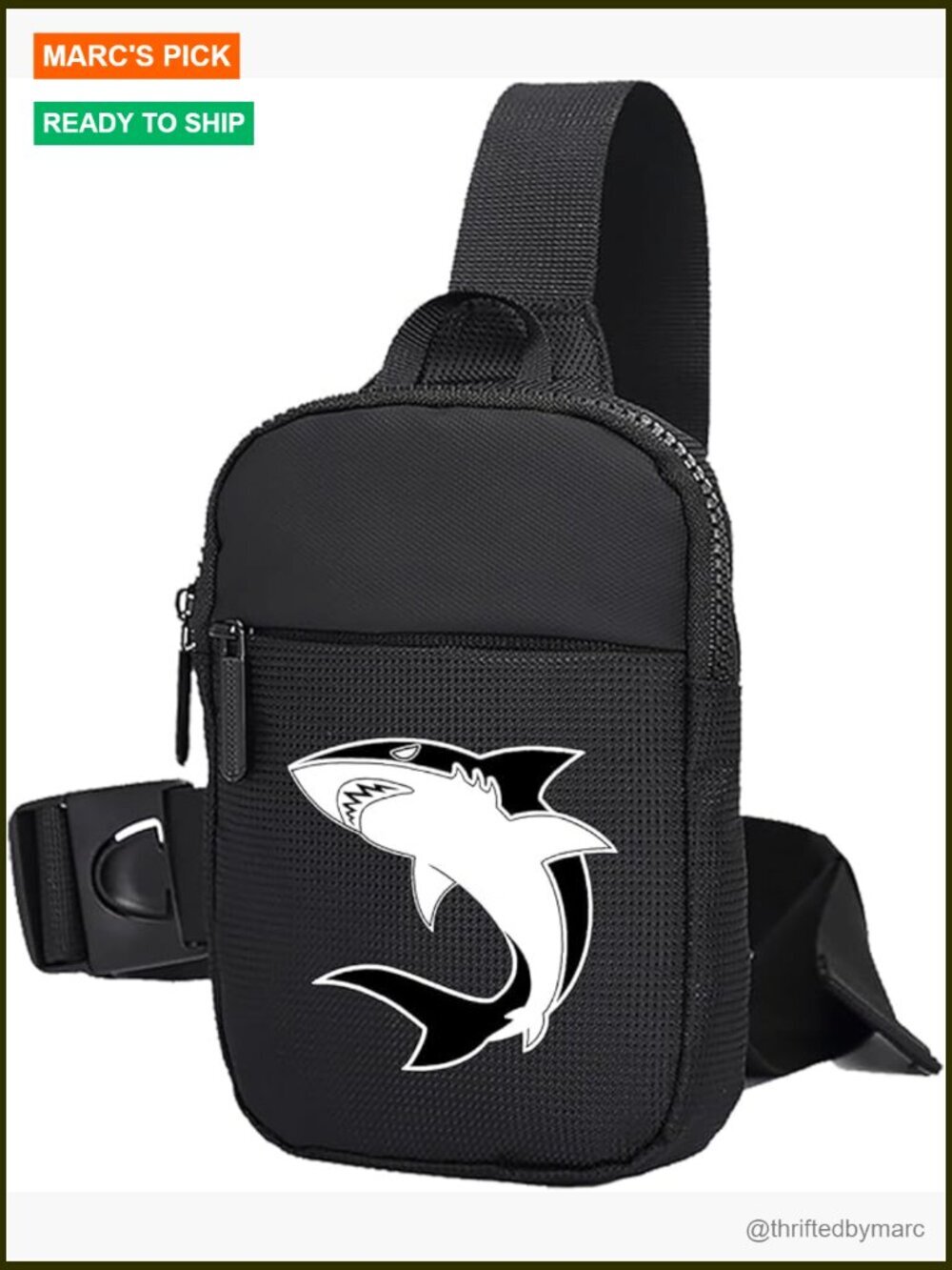 Small Waterproof Sling Bag, Adjustable Crossbody for Travel Sport Work
